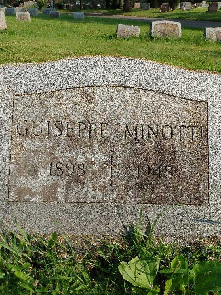 Guiseppe Minotti's grave. Photo 2