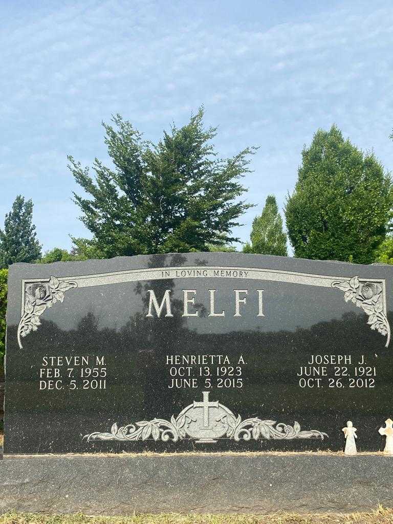 Joseph J. Melfi's grave. Photo 3