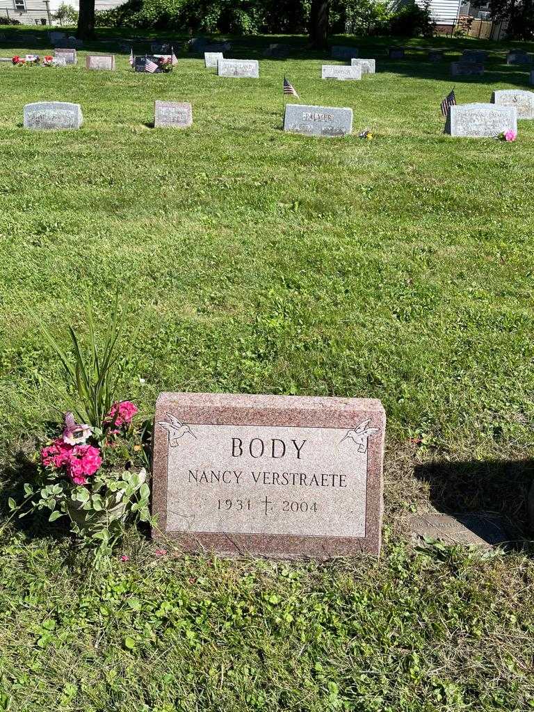 Nancy Vestraete Body's grave. Photo 2