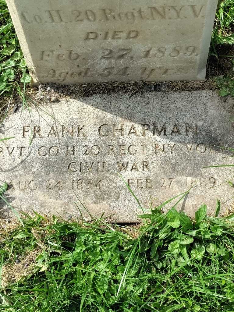 Christian Frank Chapman's grave. Photo 4