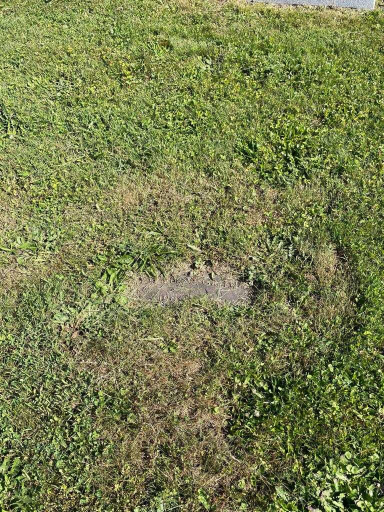 Elmer C. Greene's grave. Photo 2