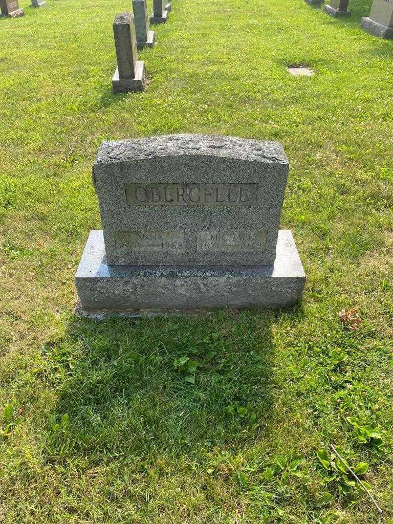 Michael Obergfell's grave. Photo 2