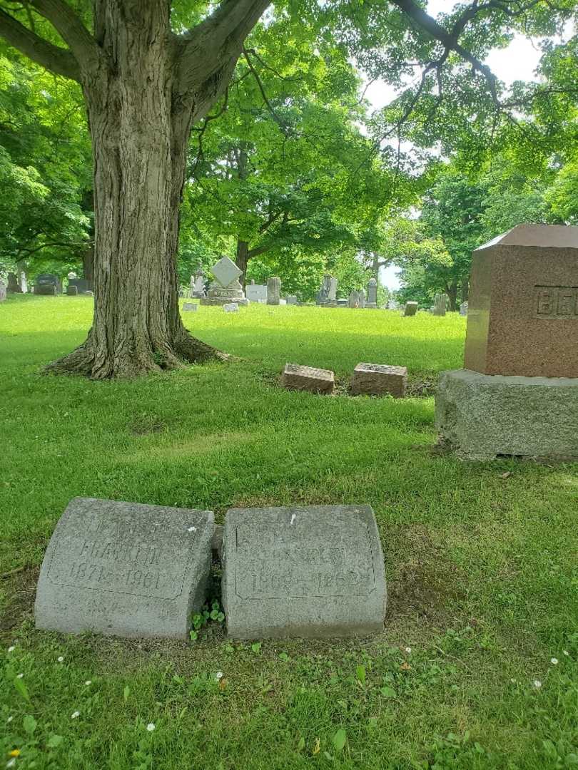 George S. Franklin's grave. Photo 2