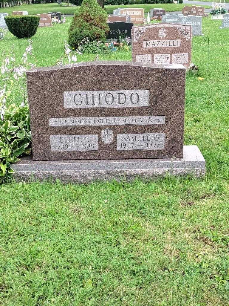 Samuel O. Chiodo's grave. Photo 2