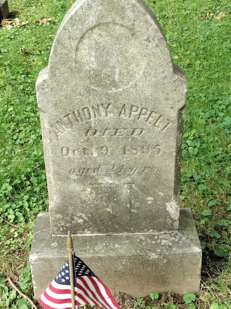 Anthony Abbott Appelt's grave. Photo 3