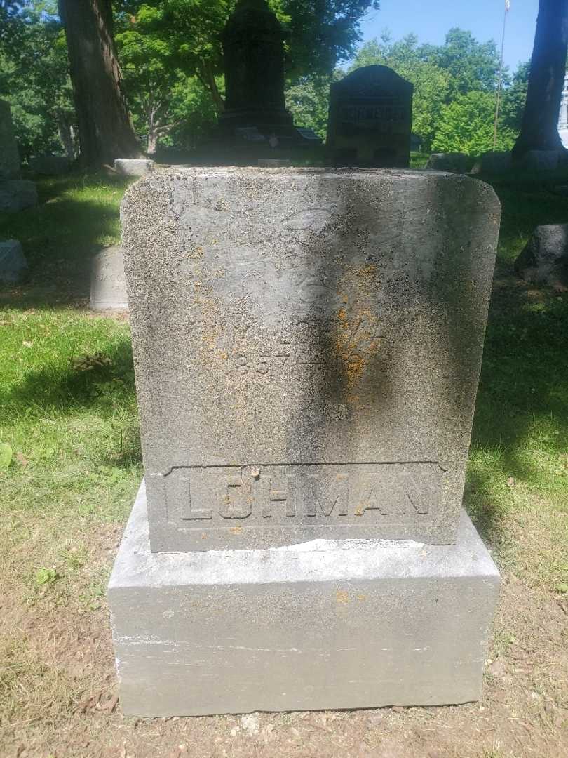 William Lohman's grave. Photo 4