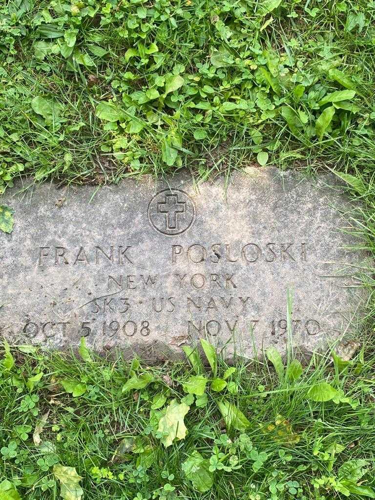 Frank Eisinger Posloski's grave. Photo 4