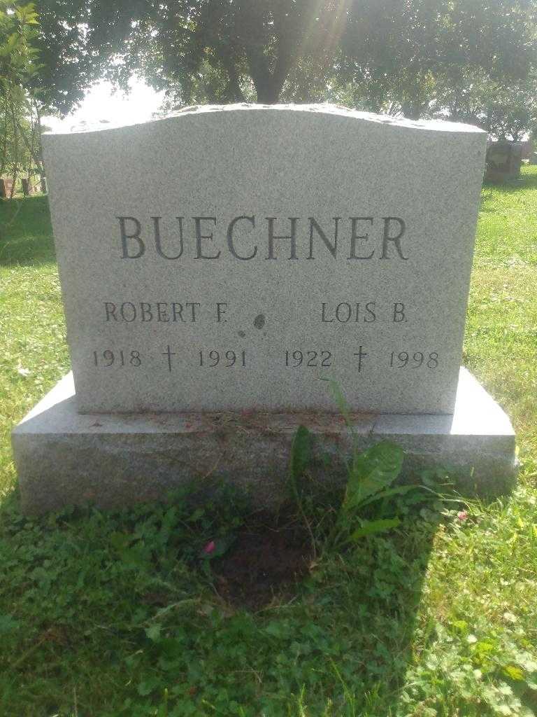 Lois B. Buechner's grave. Photo 3