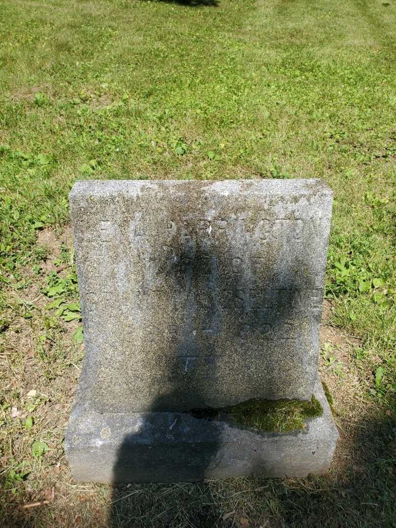 Lena Van Eseltine Parrington's grave. Photo 3