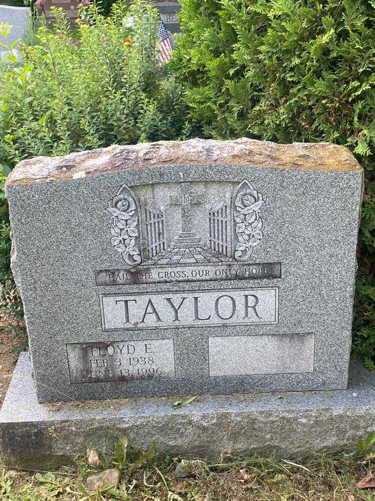 Floyd E. Taylor's grave. Photo 3