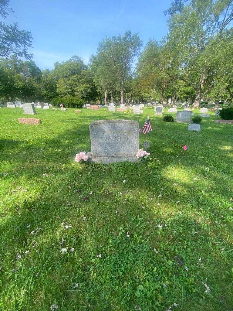 Henry J. Kaukemiller's grave. Photo 1