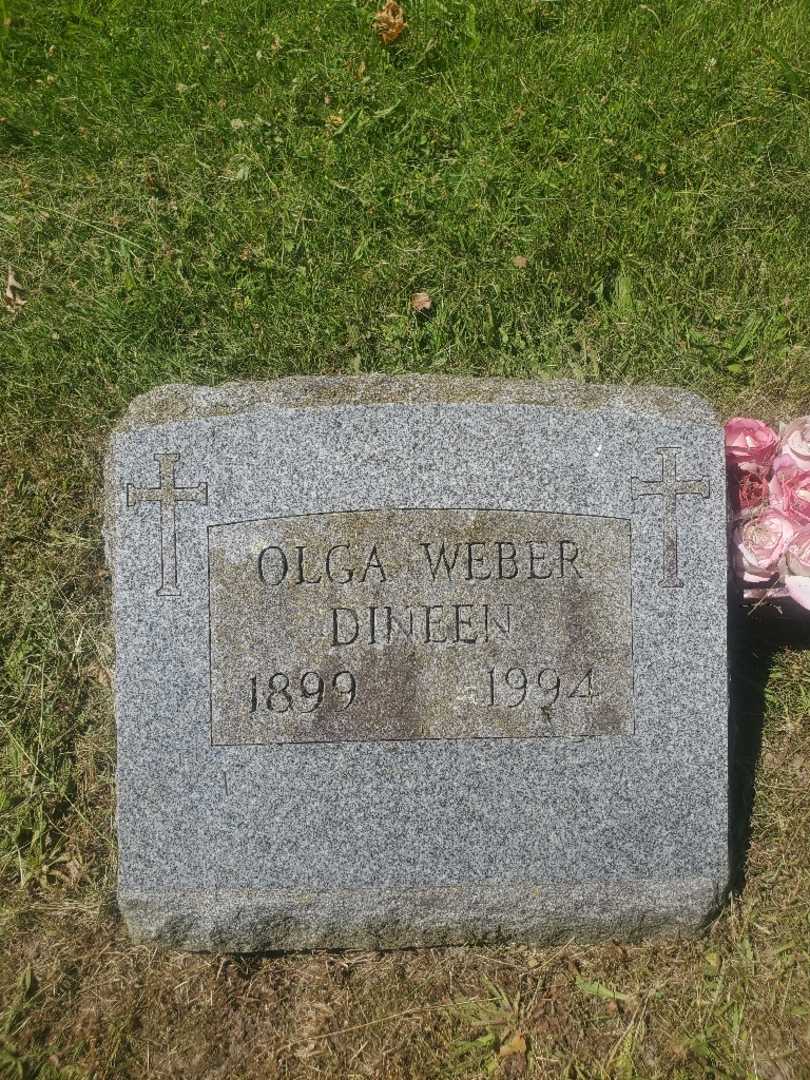 Olga Pauline Weber Dineen's grave. Photo 3