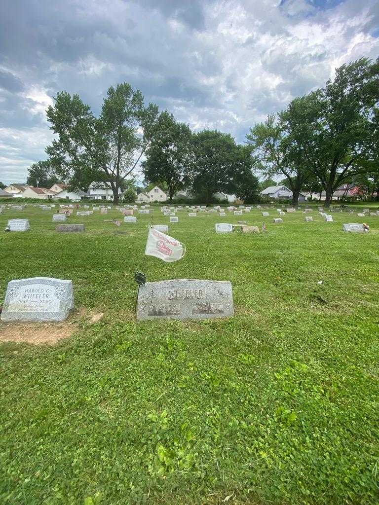 Harold D. Wheeler's grave. Photo 1