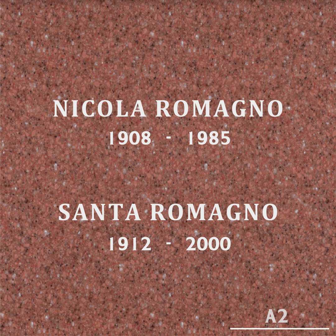 Nicola Romagno's grave