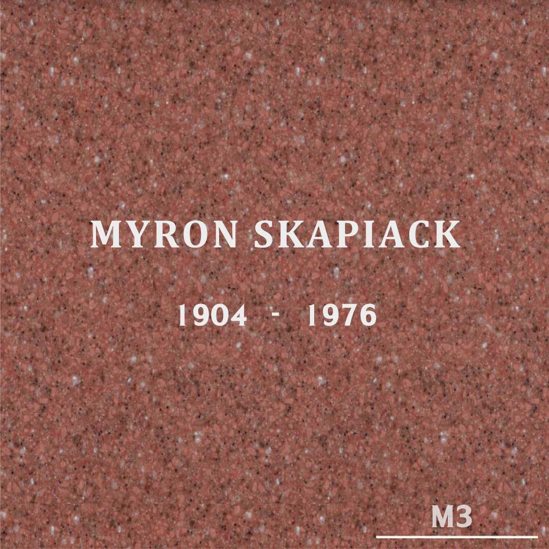 Myron Skapiack's grave