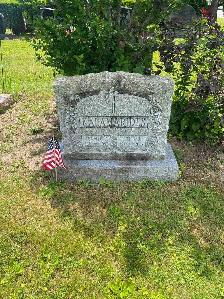 Jennie C. Kalamarides's grave. Photo 2