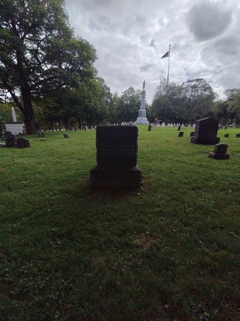Albert Fisher's grave. Photo 1