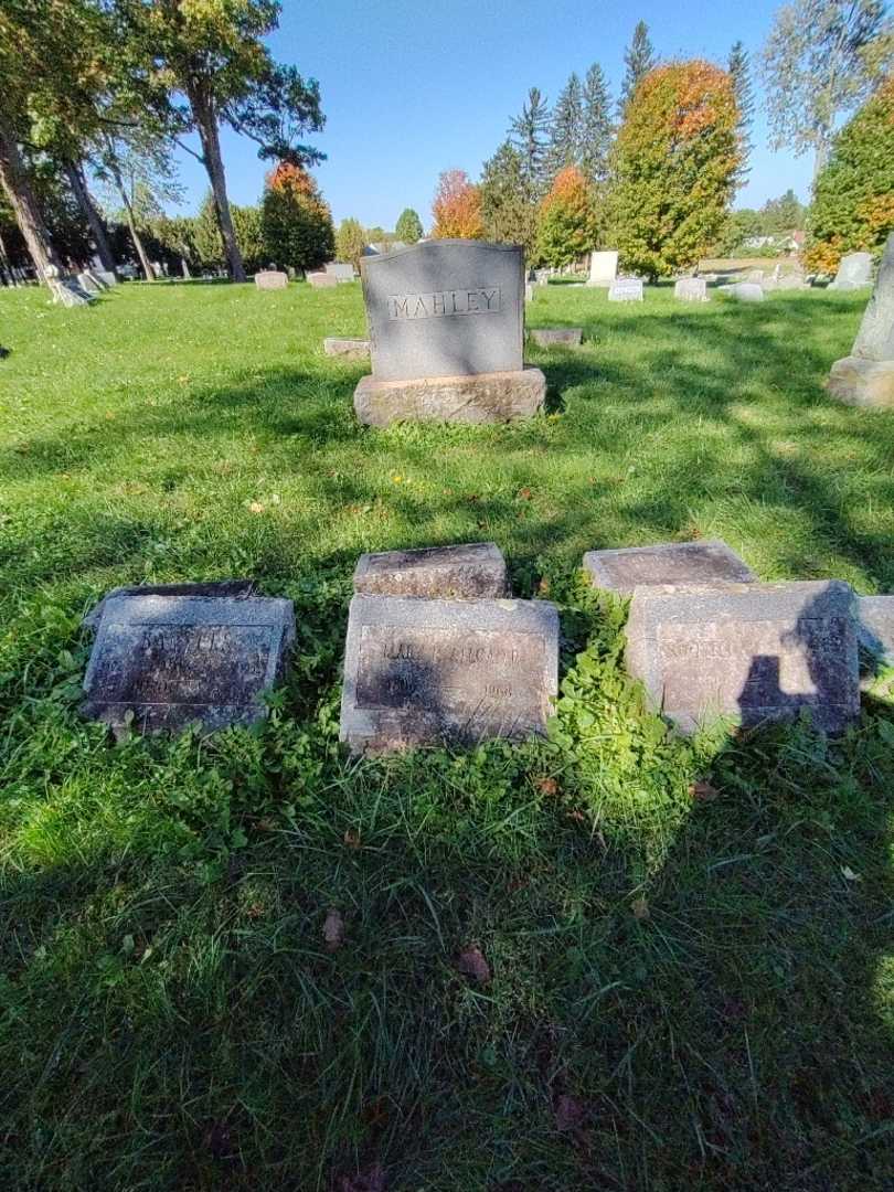 Mary P. Allgaier's grave. Photo 1
