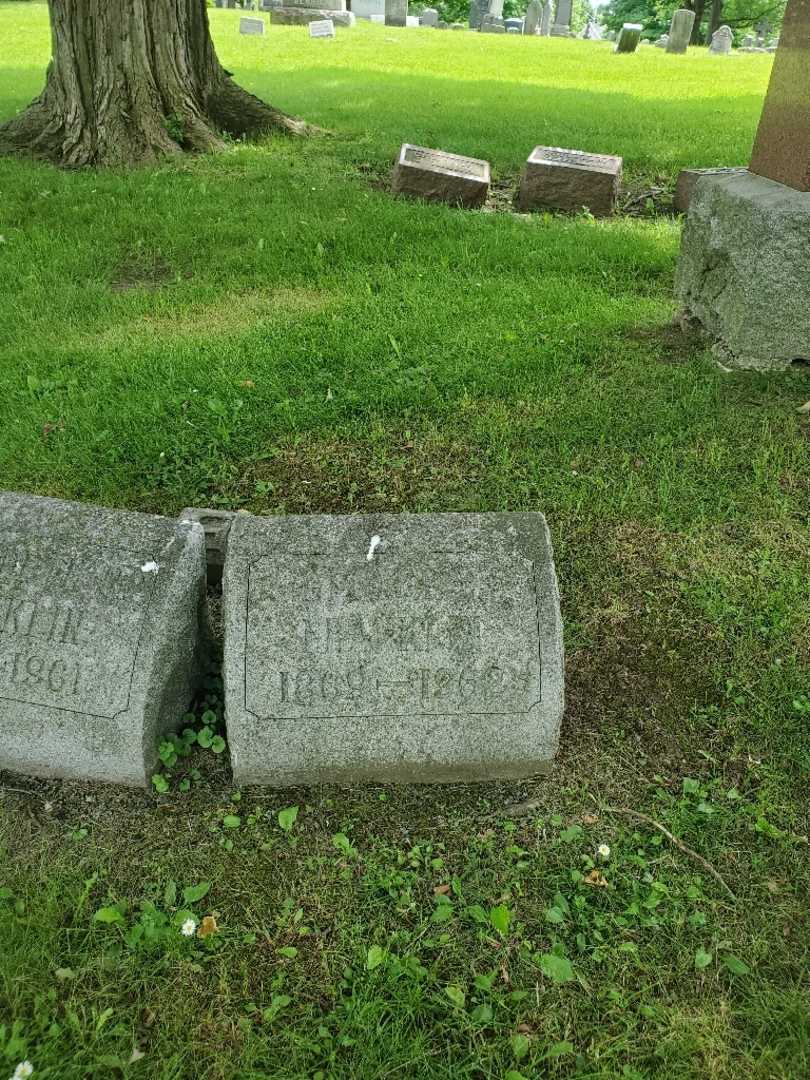 George S. Franklin's grave. Photo 3