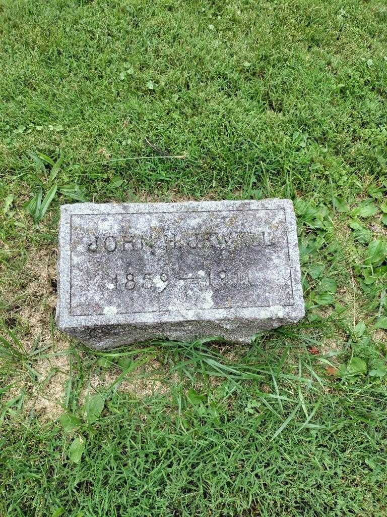 John H. Jewell's grave. Photo 2