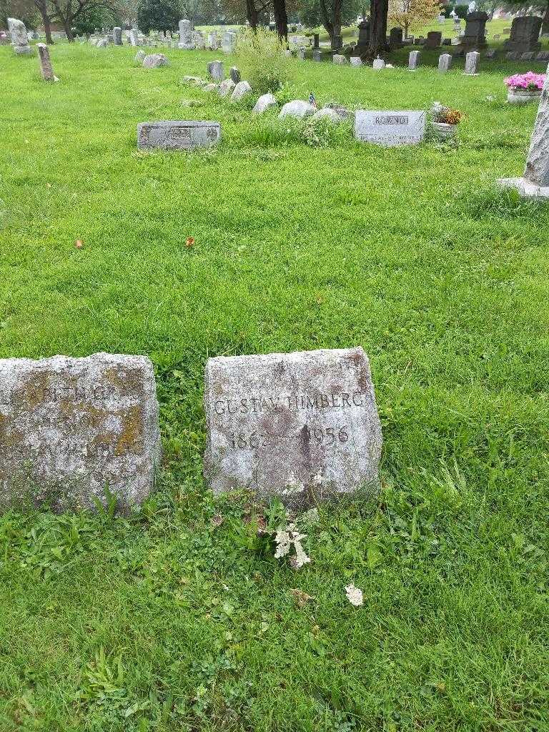 Gustav Himberg's grave. Photo 1