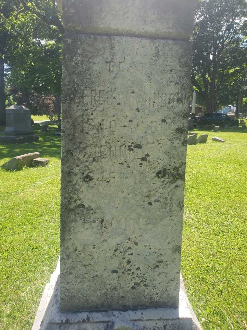 Alfred Rainbow's grave. Photo 4