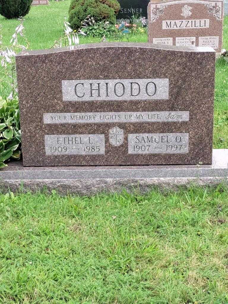 Samuel O. Chiodo's grave. Photo 3