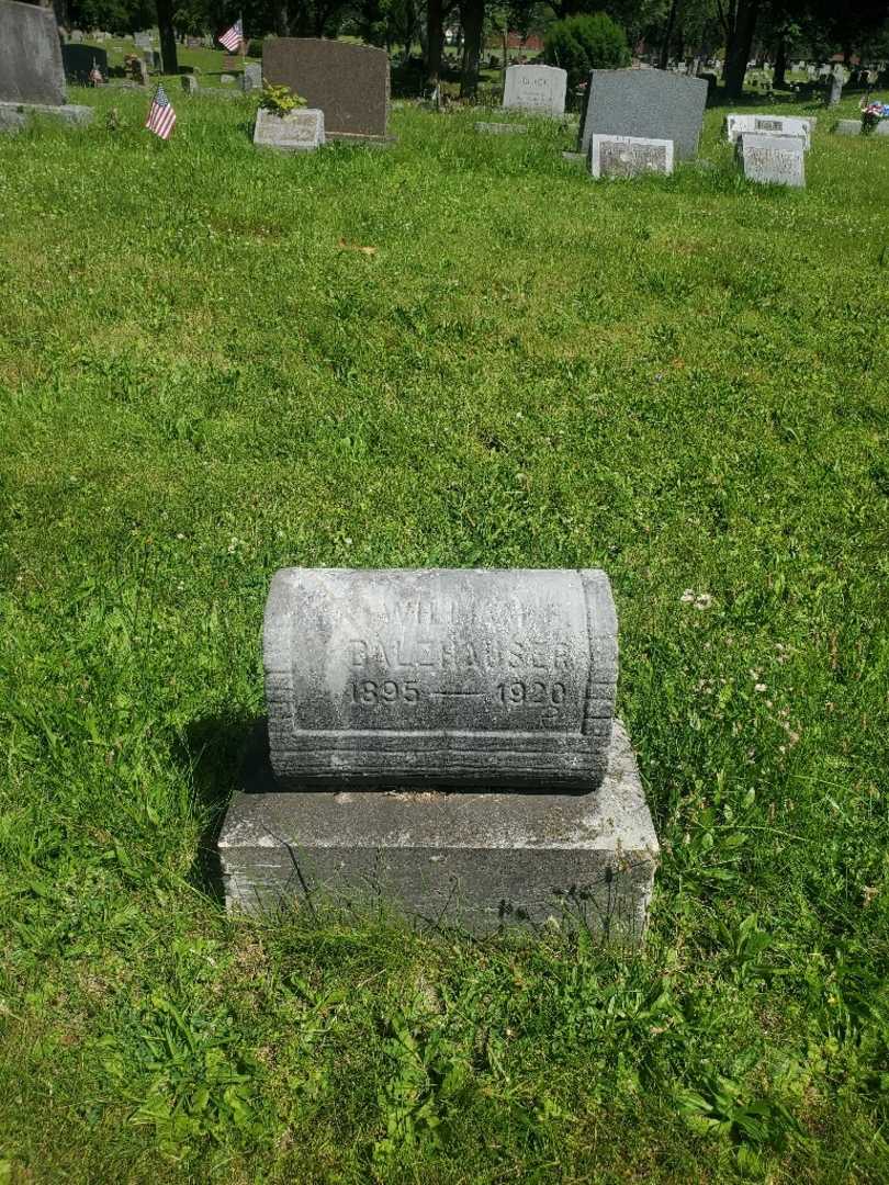 William F. "Wm" Balzhauser's grave. Photo 2