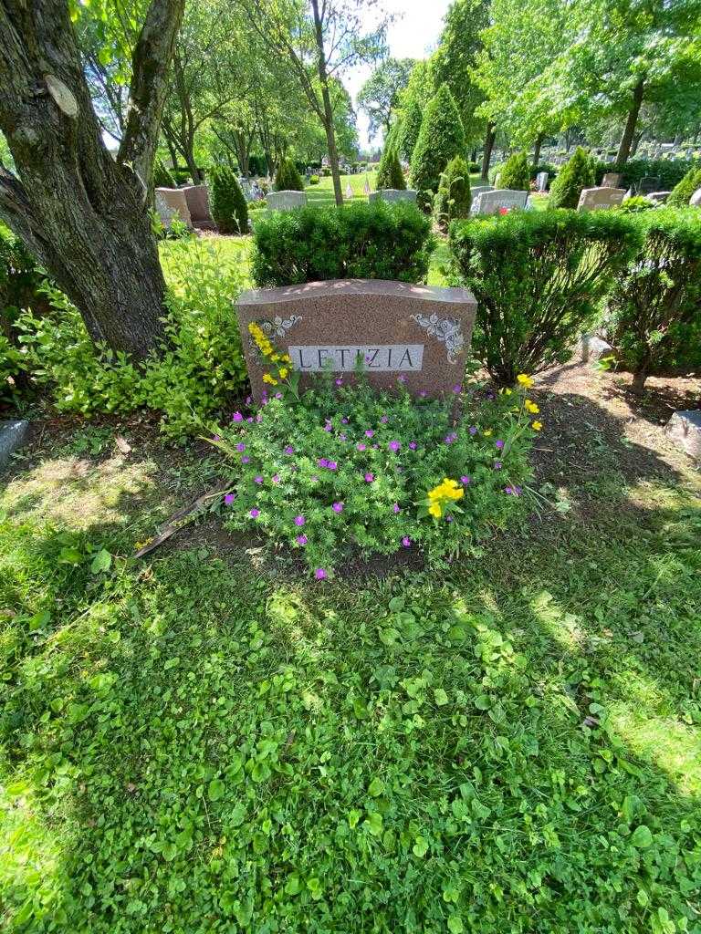 Louis Letizia's grave. Photo 1