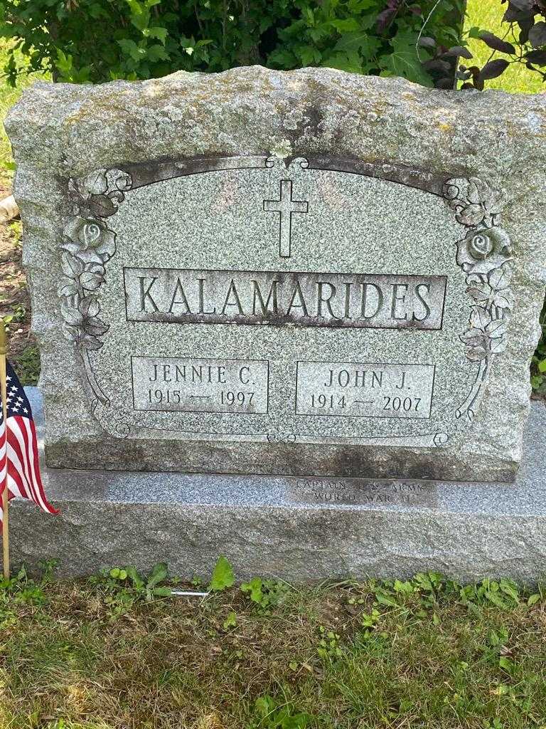 Jennie C. Kalamarides's grave. Photo 3