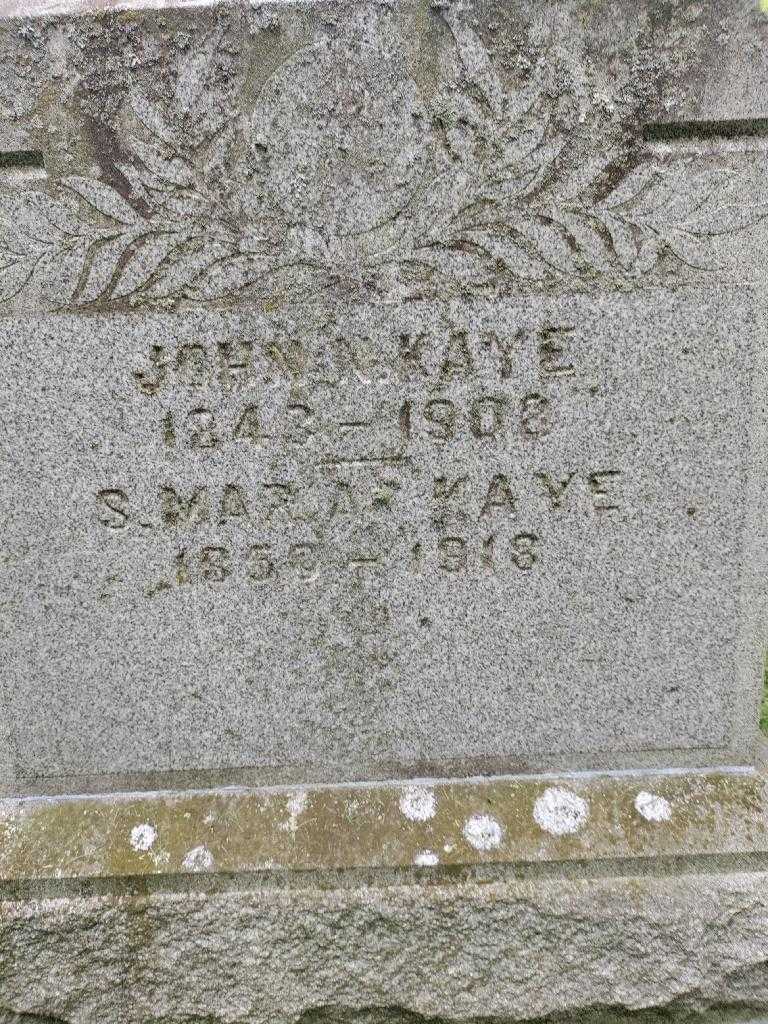 Susanna Maria Kaye's grave. Photo 3