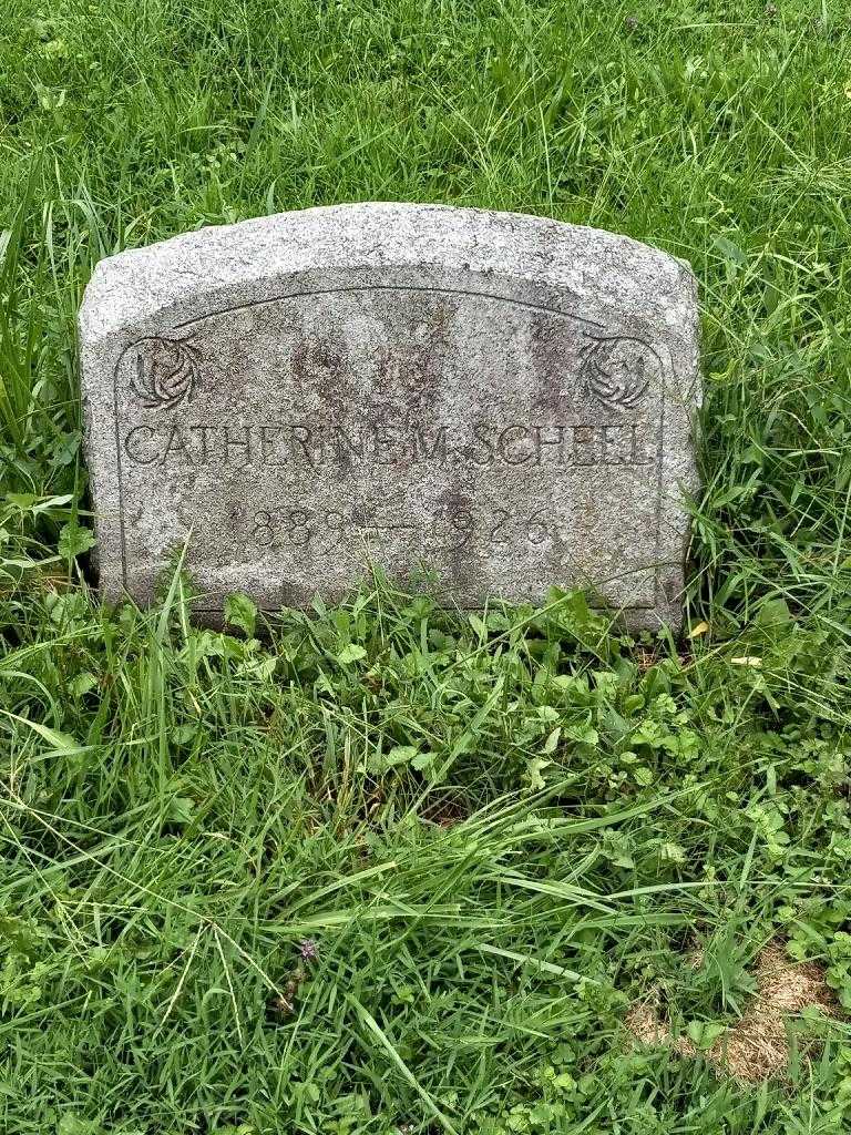 Catherine M. Scheel's grave. Photo 2