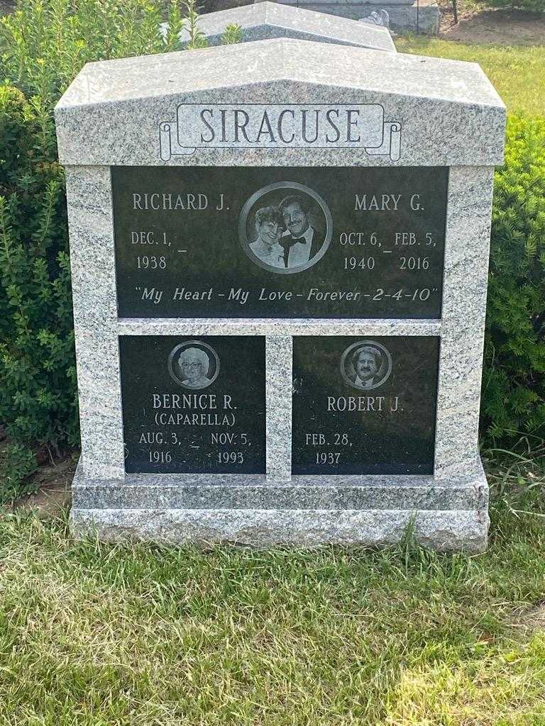 Mary G. Siracuse's grave. Photo 3