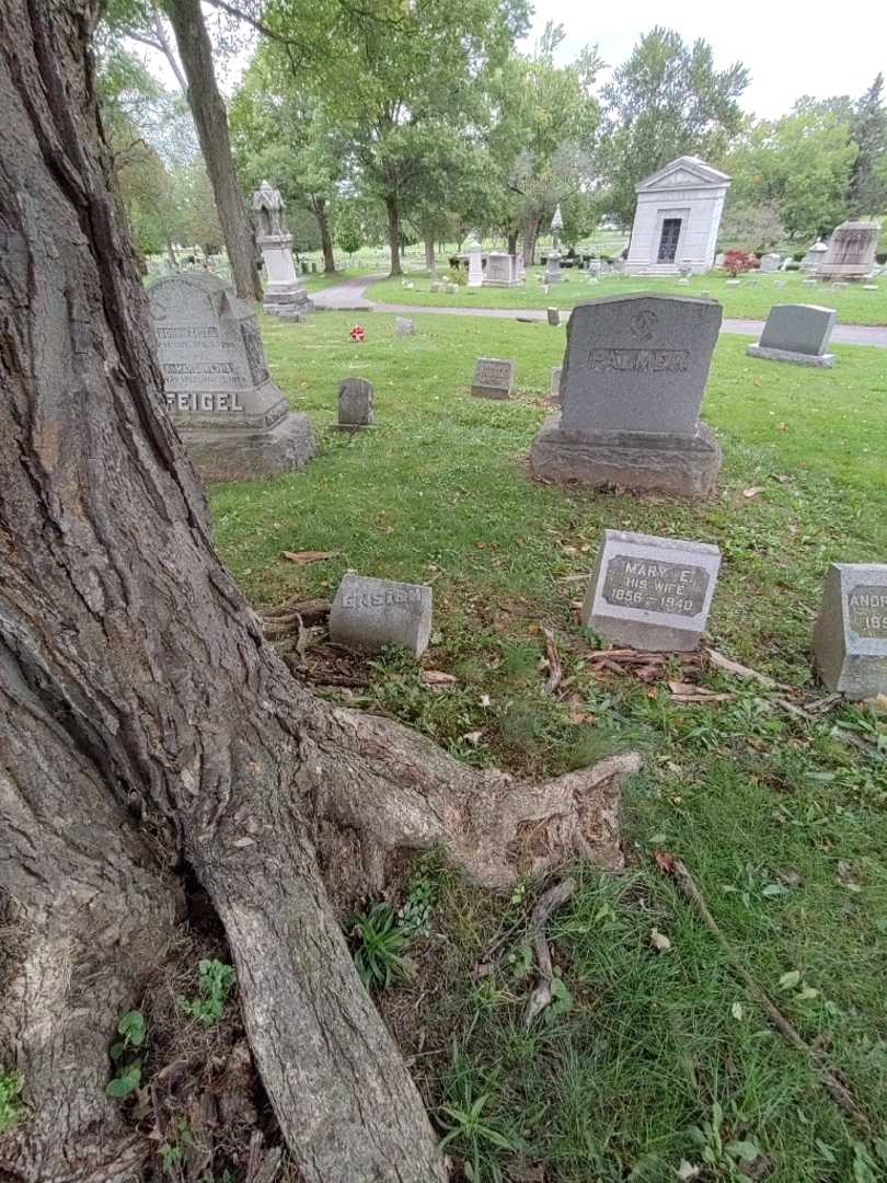 Ensign A. Palmer's grave. Photo 1