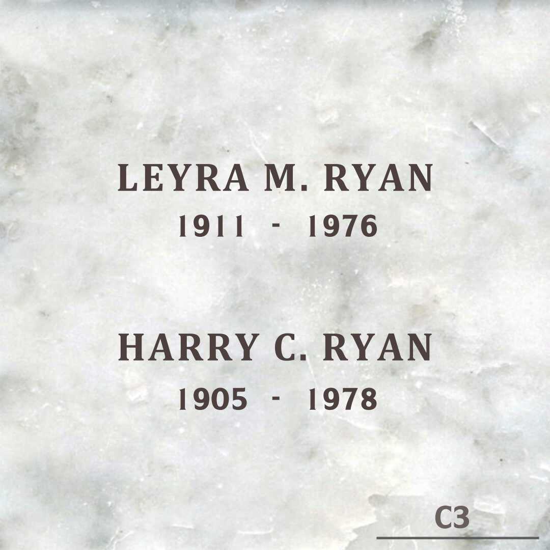 Harry C. Ryan's grave