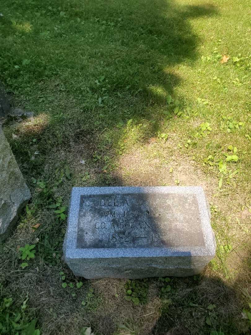 Delia K. O'Donnell's grave. Photo 2