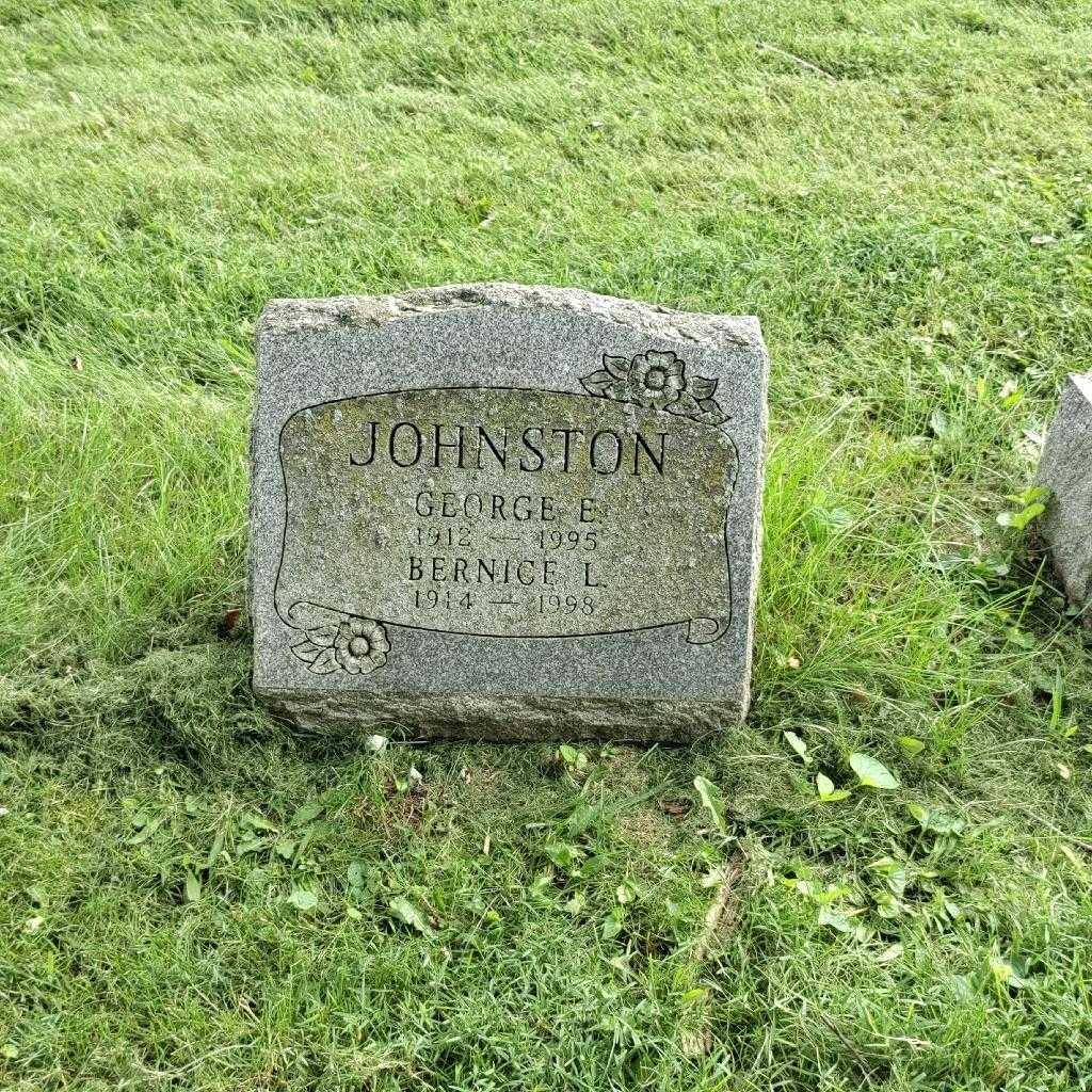 Bernice L. "Billie" Johnston's grave. Photo 3