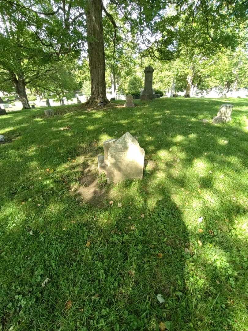 Christian Tank's grave. Photo 1