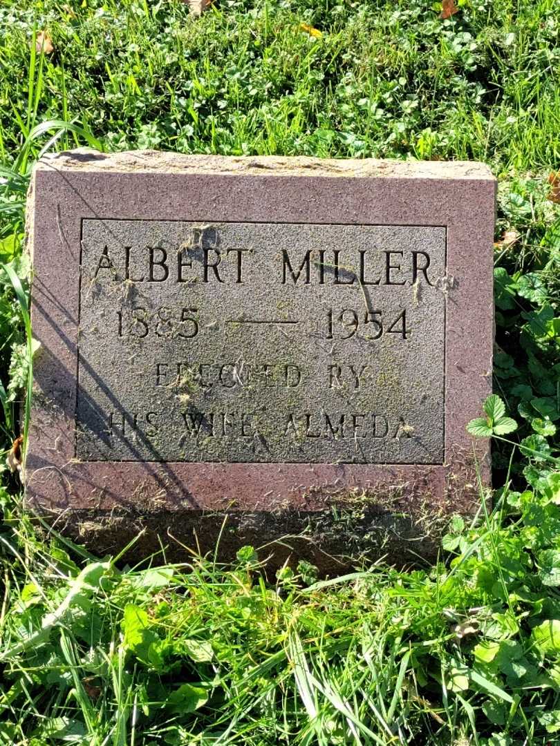 Albert Miller's grave. Photo 3