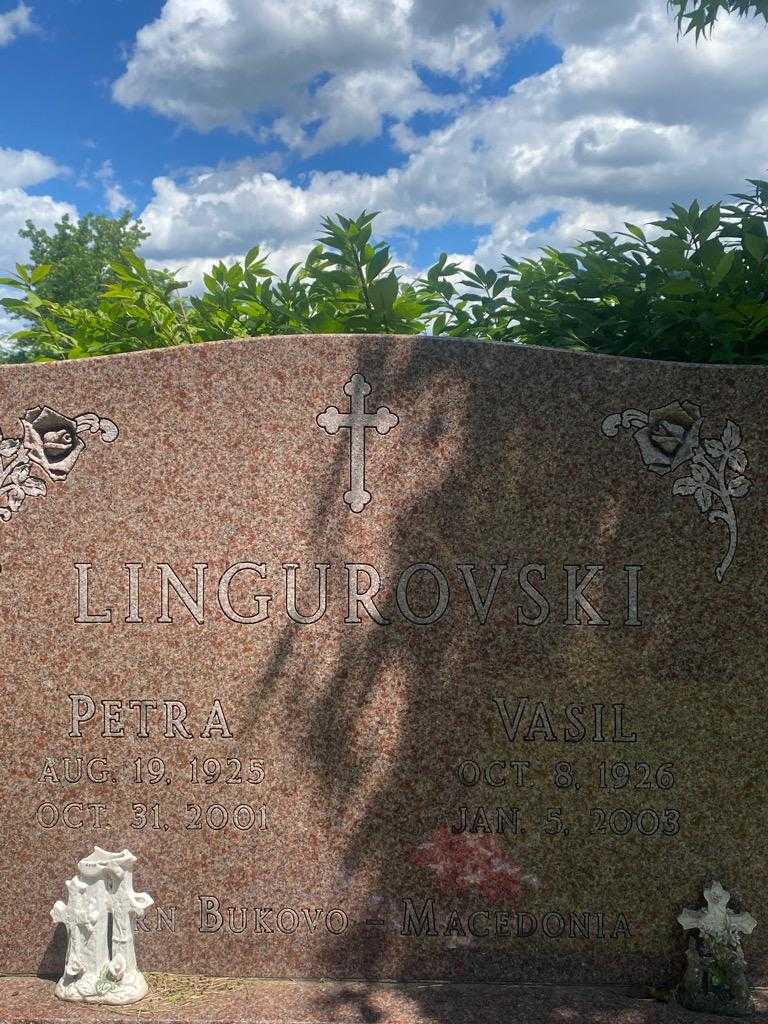 Petra Lingurovski's grave. Photo 3