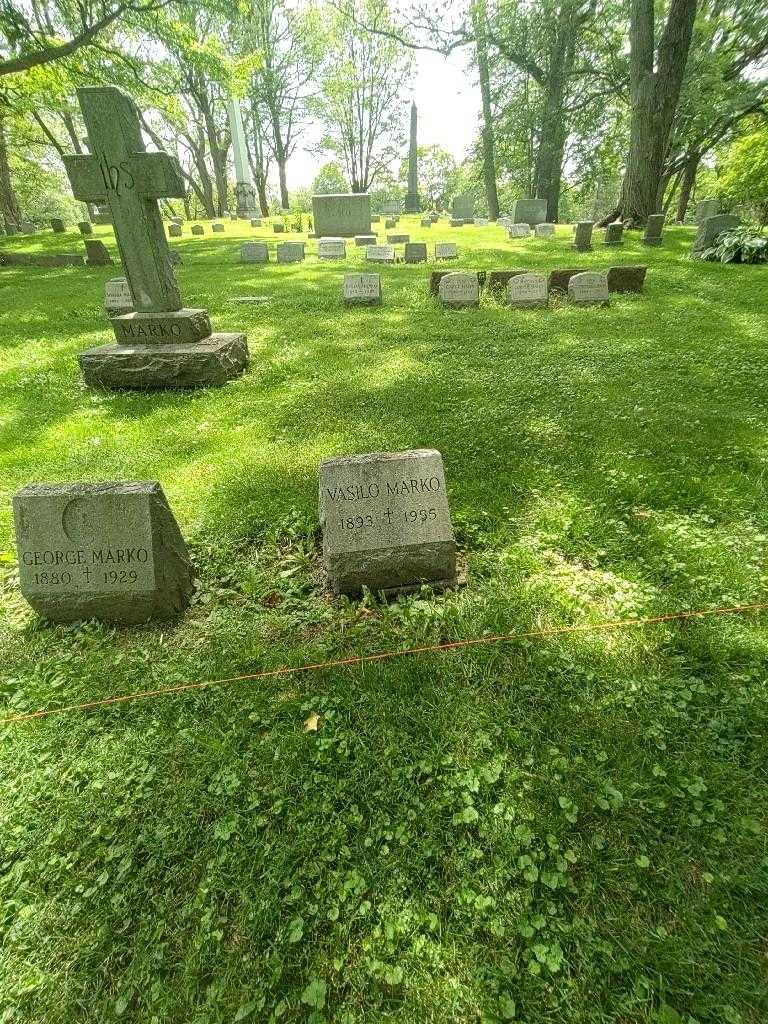 Vasilo Marko's grave. Photo 1