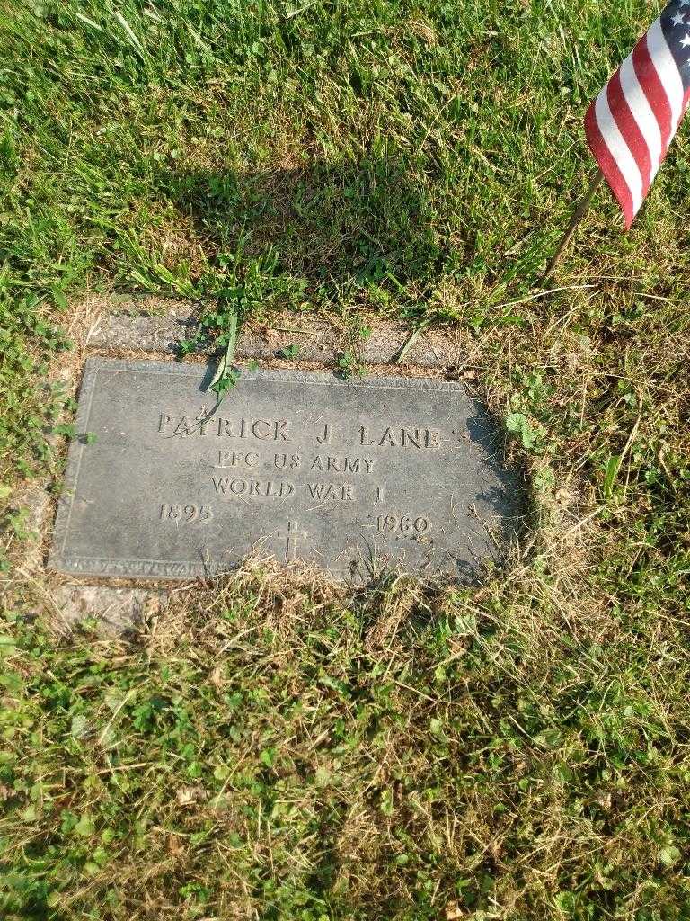 Patrick J. Lane's grave. Photo 2