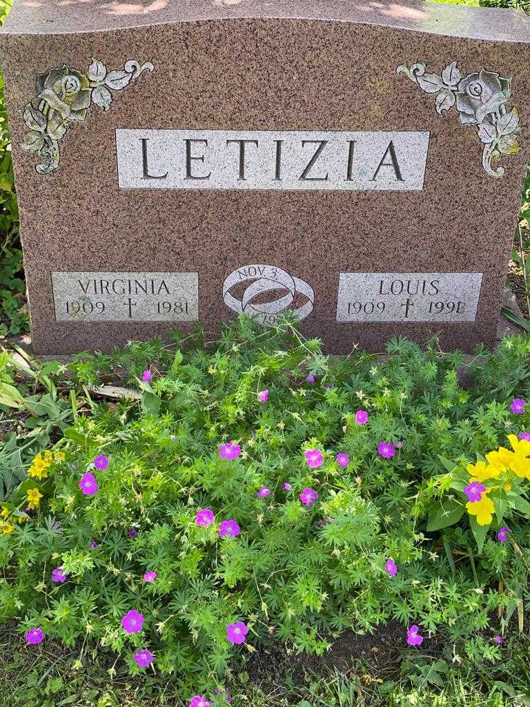 Louis Letizia's grave. Photo 3