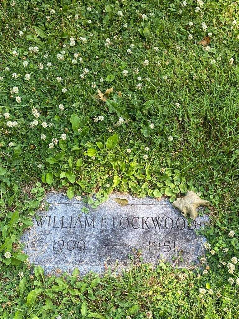 William E. Lockwood's grave. Photo 3