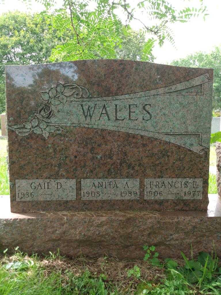 Francis L. Wales's grave. Photo 2