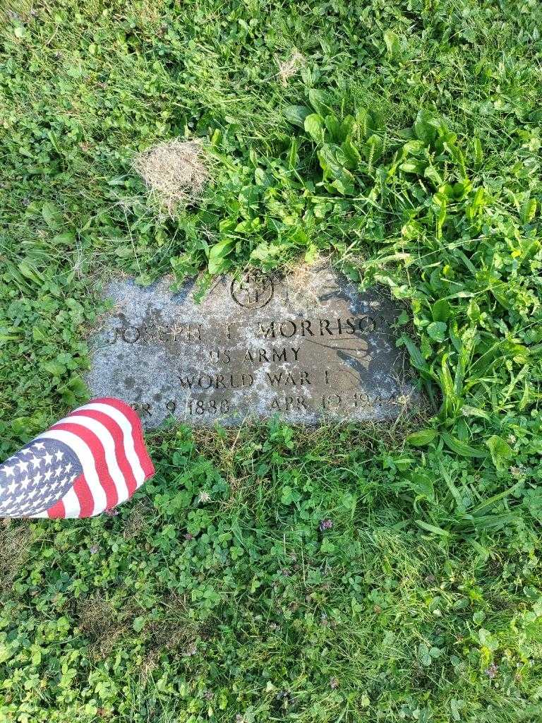 Joseph T. Morrison's grave. Photo 2