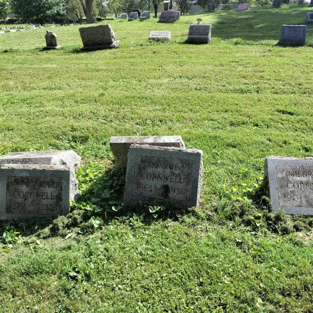 Monroe Cornwell's grave. Photo 2