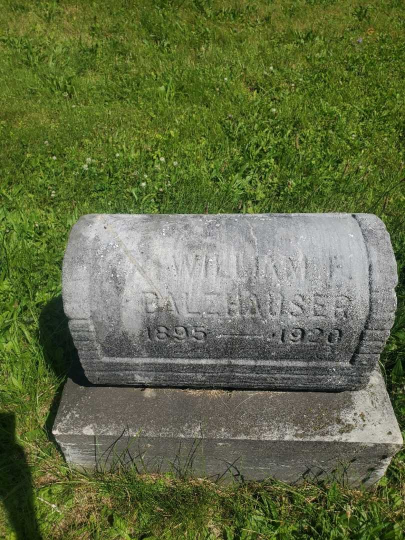 William F. "Wm" Balzhauser's grave. Photo 3