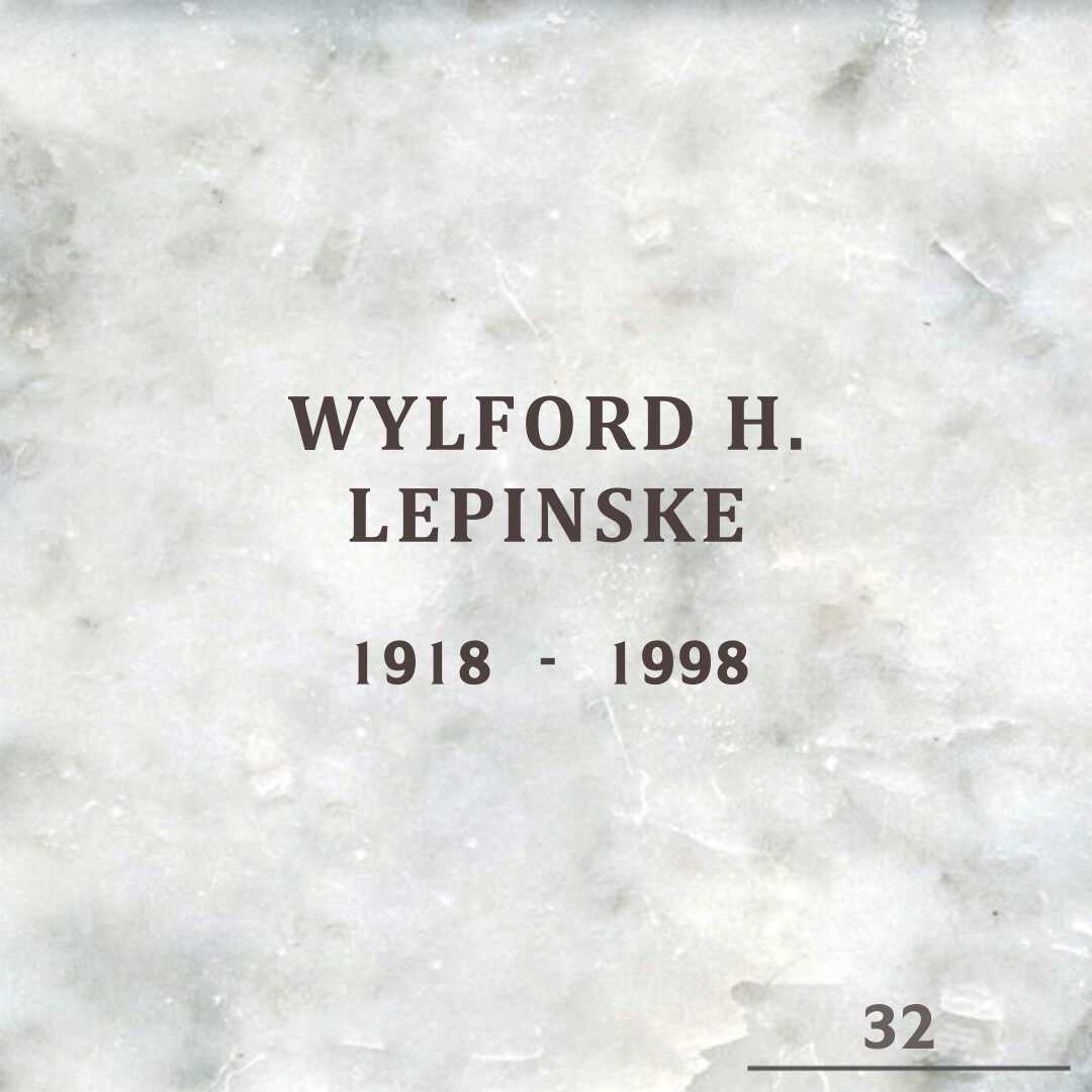 Wylford H. Lepinske's grave