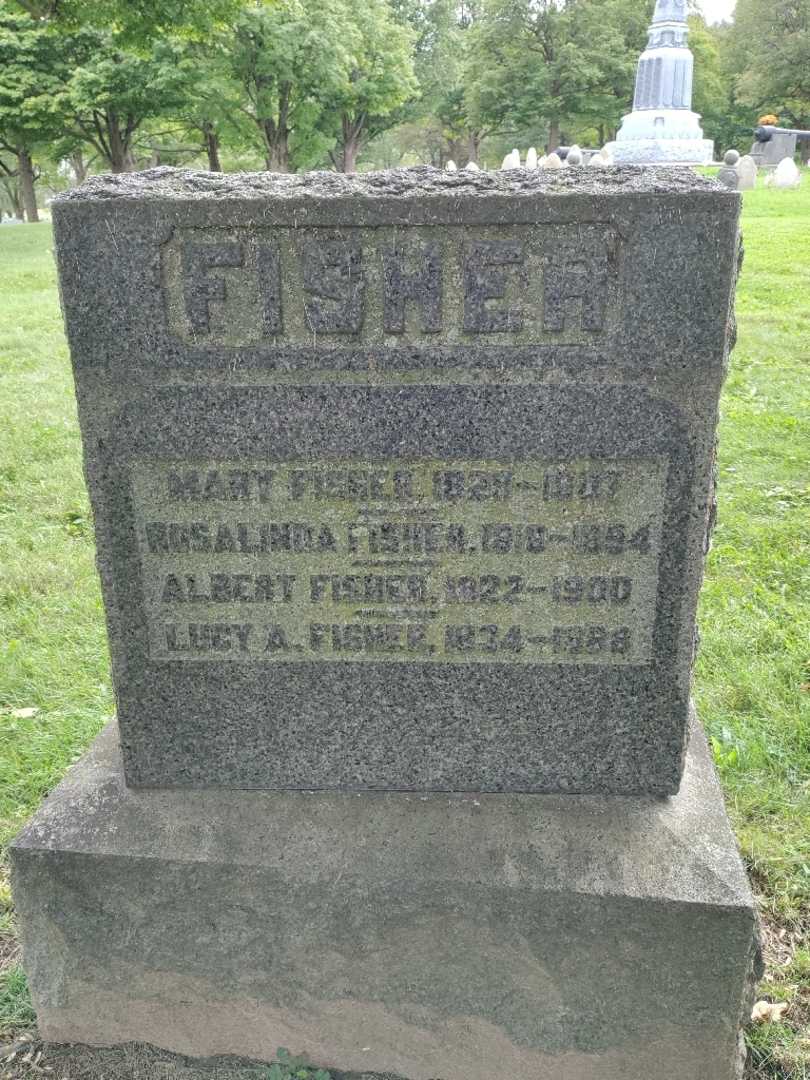 Albert Fisher's grave. Photo 3